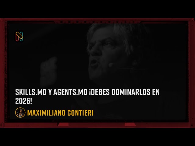 Skills.md and agents.md: You must master them by 2026! - Maximiliano Contieri