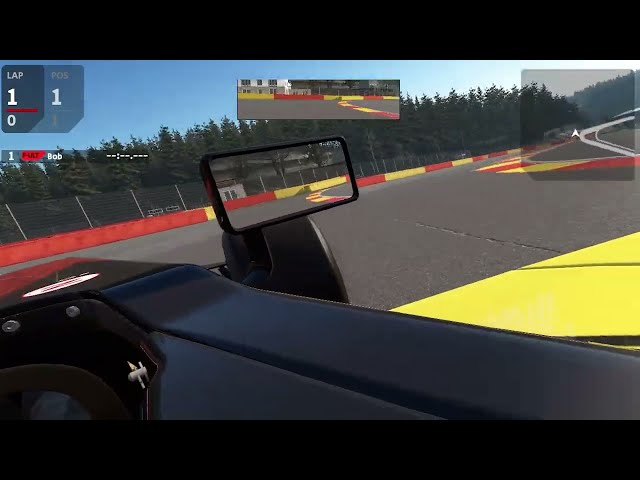 First drive in a Formula 1 car.