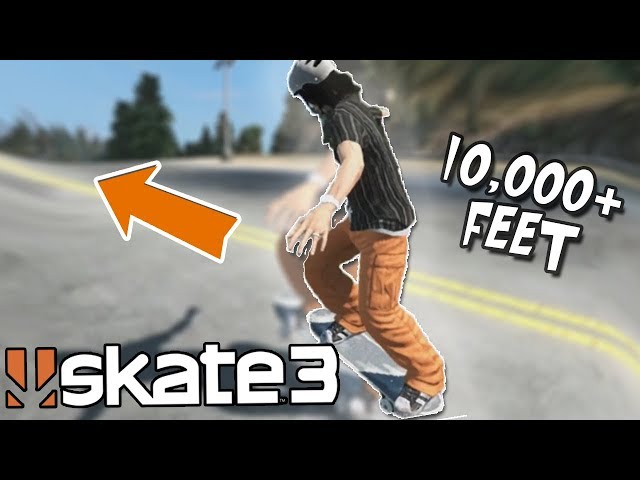 Skate 3: 10,000+ FOOT MANUAL CHALLENGE