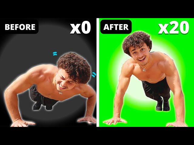 Go From 0 to 20+ Push-Ups FAST! (Increase your push-ups)
