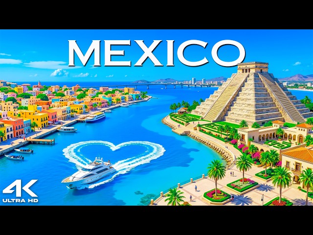 Mexico 🇲🇽 4K | Riviera Maya, Cancun & Tropical Beach Paradise