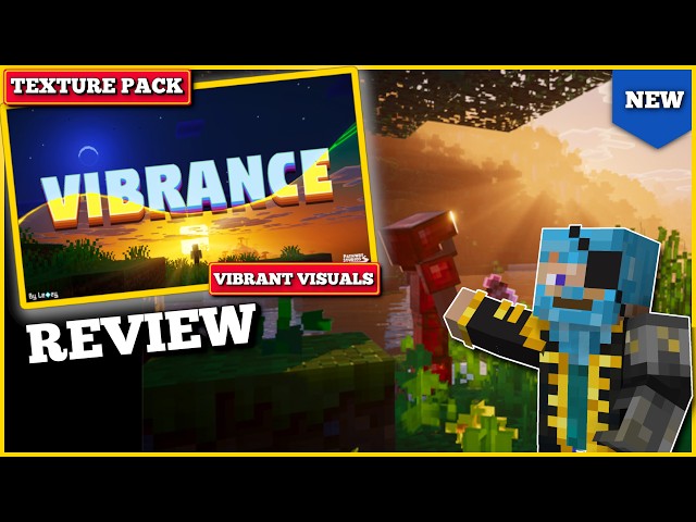 Vibrance Texture Pack Review ¦ Daz Man Minecraft Texture Pack Review ¦ Minecraft Bedrock