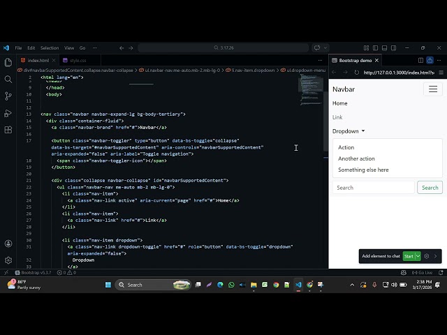 Master Bootstrap 5: Navbar, Cards, and Responsive Carousel