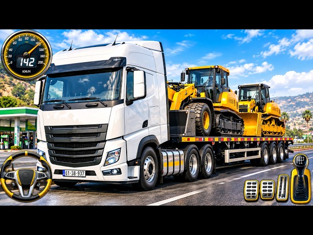 Truck Game Driving Simulator - Gameplay Walkthrough Part 1 - Tutorial & Highlight (iOS,Android)