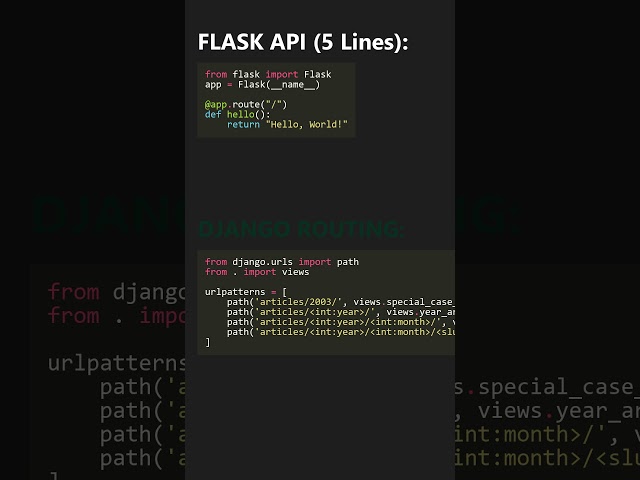 Django vs Flask: Which Python Framework is Best?