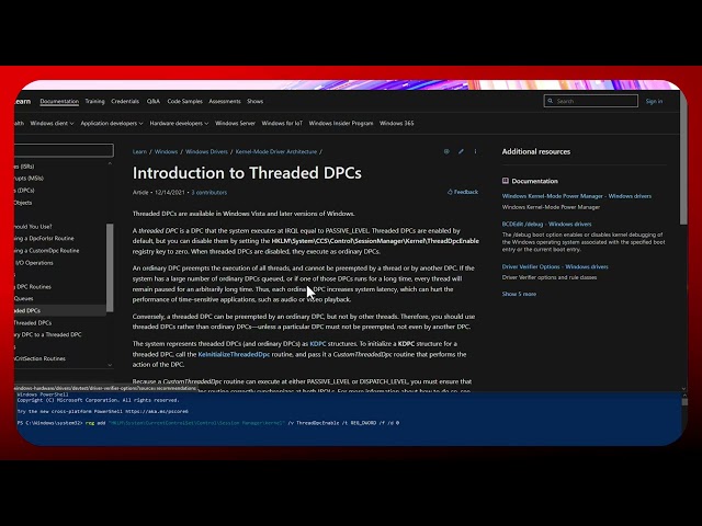 Should You Use Threaded or Ordinary DPCs?