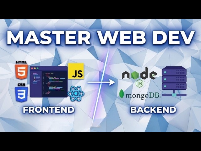 Web Development Roadmap: Front-end, Back-end & Full Stack
