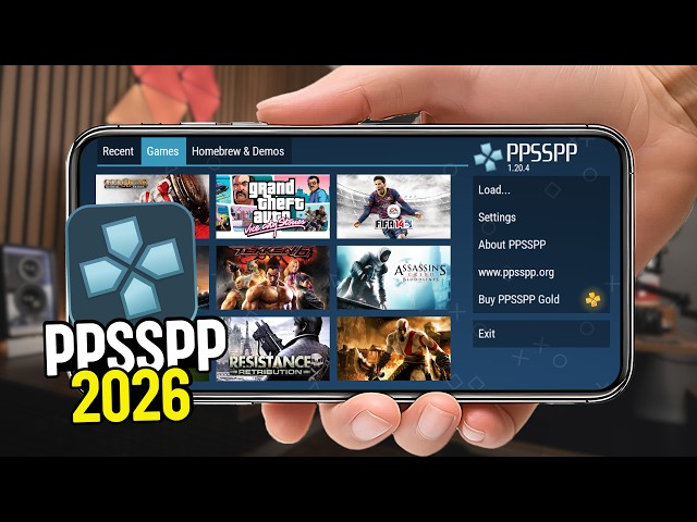 PPSSPP Emulator Android Setup Guide | Best Settings for Smooth Gameplay (2026)