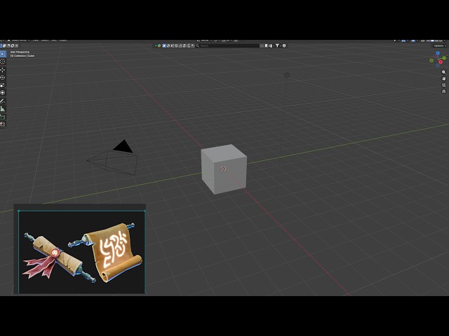 Making a Stylized Fantasy Scroll in Blender