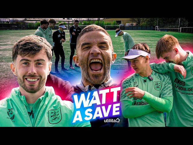 Huddersfield Town AFC vs David James in WATT A SAVE! ⚡