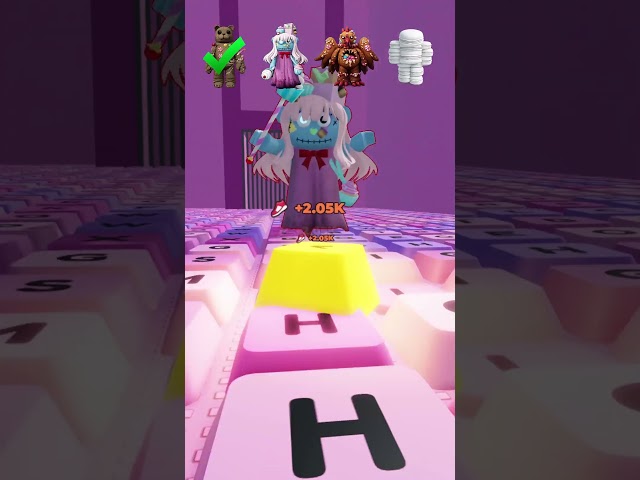 Keycap vs Bosses #roblox #keyboardescape
