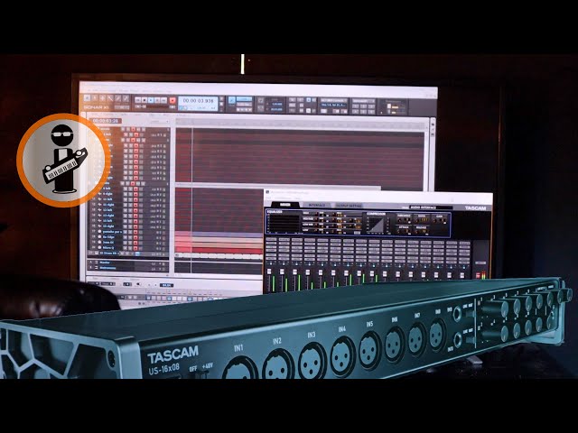 Tascam us16x08, how many tracks can you record at once?