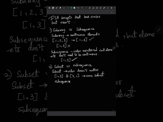 5 DSA Concepts That Look Similar But AREN'T! 🧠 | DSA Quick Revision