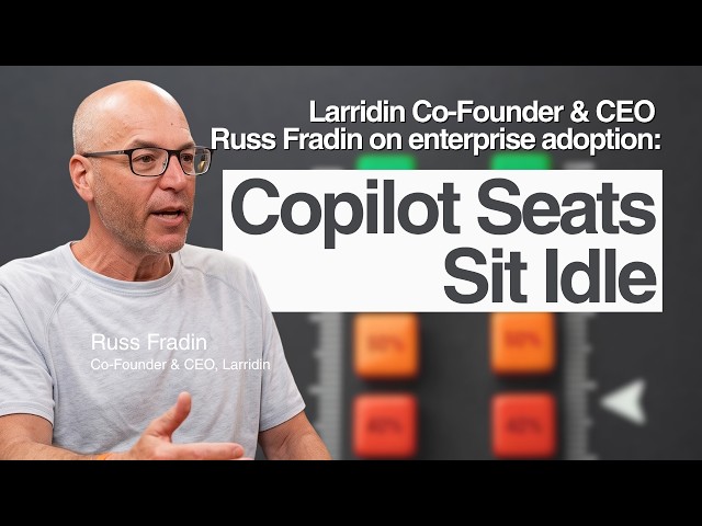 Why 70% of Enterprise AI Seats Sit Idle | Russ Fradin