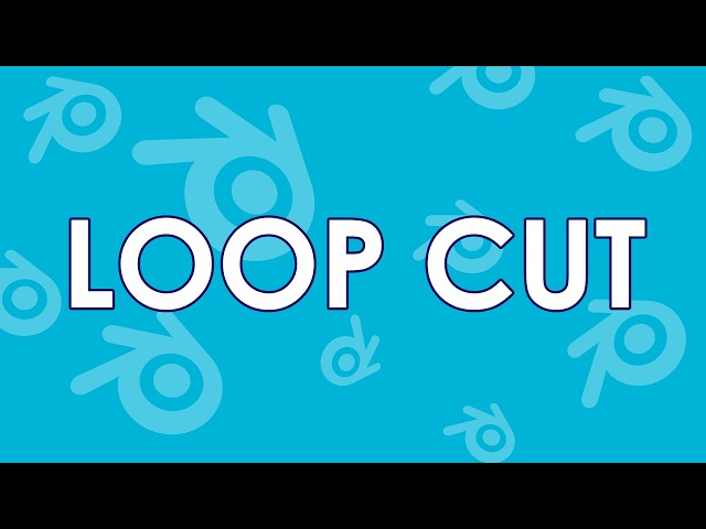 How to Use the Loop Cut Tool in Blender | Blender Basics #9