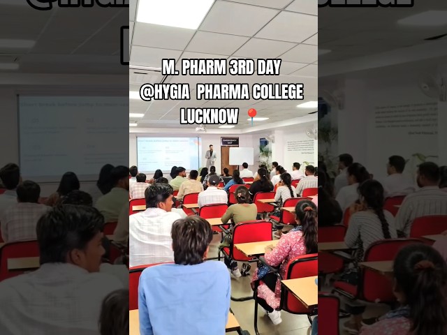 My First Prep Talk - 3rd Day at Hygia Pharmacy College Lucknow📍#preptalk #influencer #educator