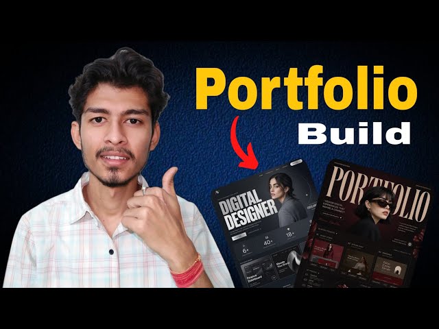 Portfolio Website Making Complete Process 