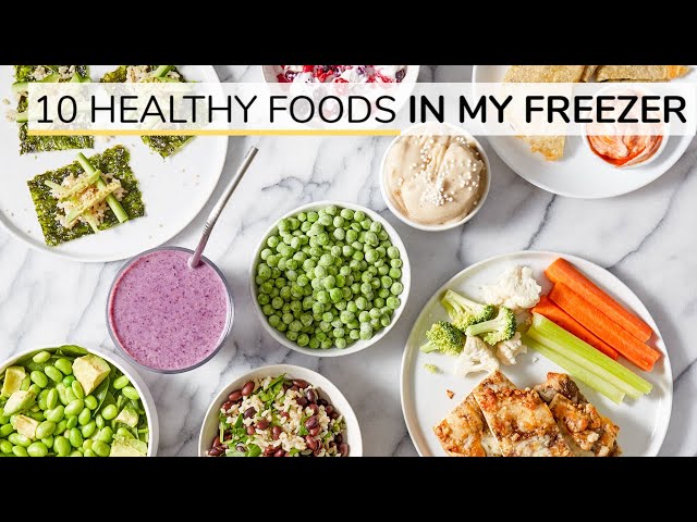 10 HEALTHY FREEZER FOODS | my go-to staples