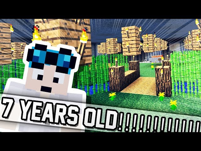 PLAYING THE OLDEST MINECRAFT MAP?!