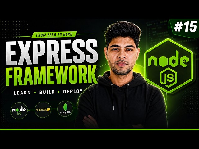 Express Framework Explained | First App, Routing & Basics