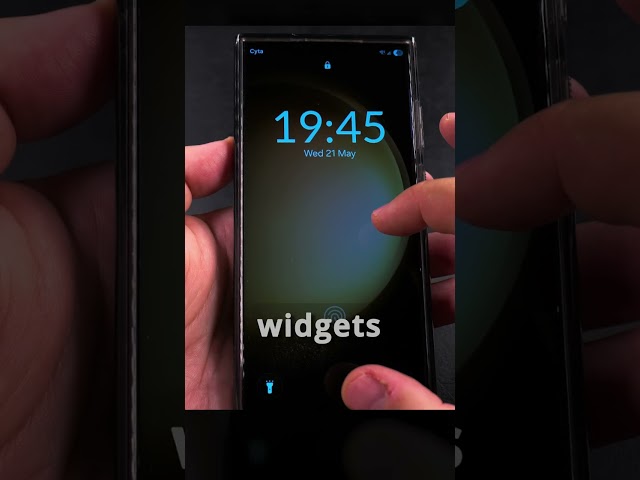 Add Widgets to Lock Screen on Samsung One UI 7 Android 15 part 1 - Full Video Linked for All Info