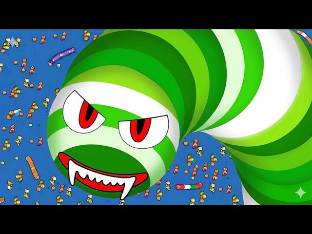 Worms zone io worms zone magic game play snake game saamp wala game #cacingbesar #wormszoneio