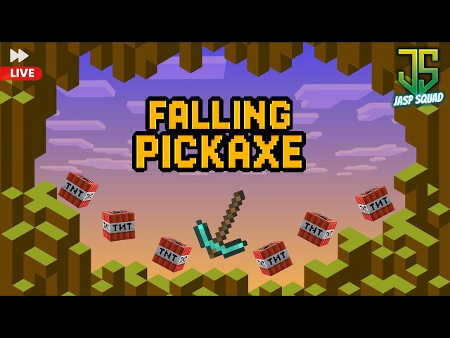 Falling Pickaxe Live 💣 #shorts