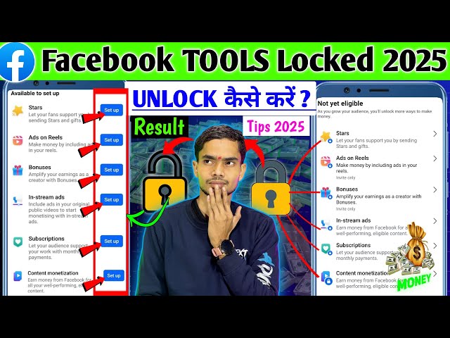 Facebook Monetization Tools Locked To Unlock Process & Journey 🔐 | Fb Tools Lock problem 💥 #facebook