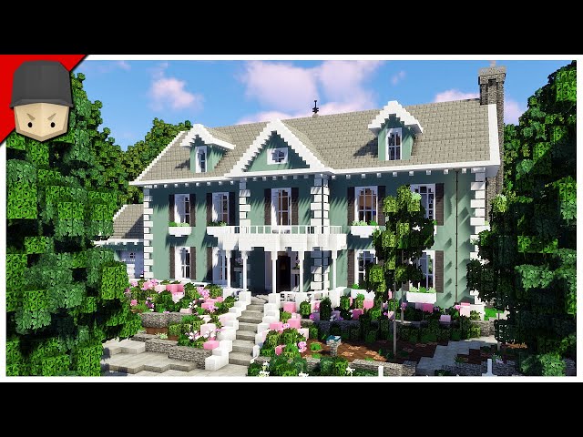 Minecraft House Design: Georgian House
