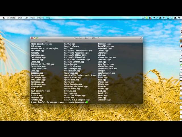 Remote Debugging with Webkit / Google Chrome