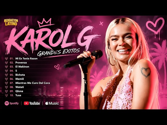 KAROL G MIX 2026 ❤️ Grandes Éxitos | Reggaetón y Canciones Inolvidables | Pop Latino 2026