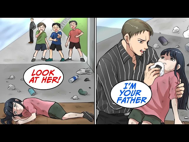 This girl lost her parents, but then    Manga Dub