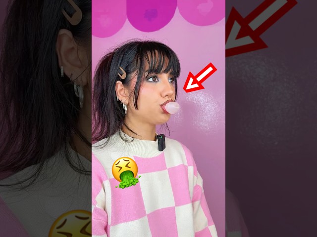 I PRANKED her with SLIME GUM! 😱⚠️