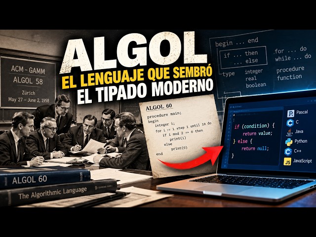 ALGOL el lenguaje que sembró el tipado moderno