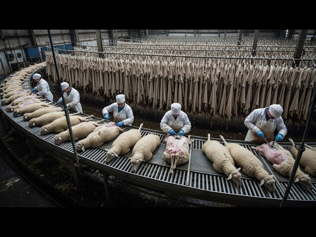 Inside the Sheep-Leather Factory: From Sheep Skin to Luxury Jacket (Full Process)