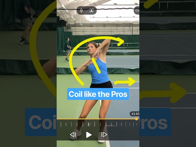 How to COIL like the Pros on your Serve: