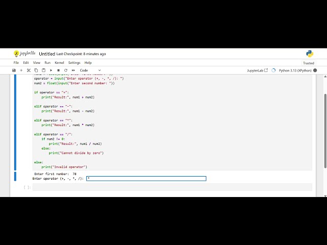🐍 Python for Beginners #5 | Build a Simple Calculator | Python Project for Beginners