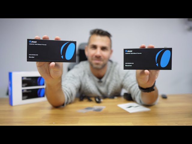 Control your PC from anywhere in the house - HDMI over Ethernet with KVM