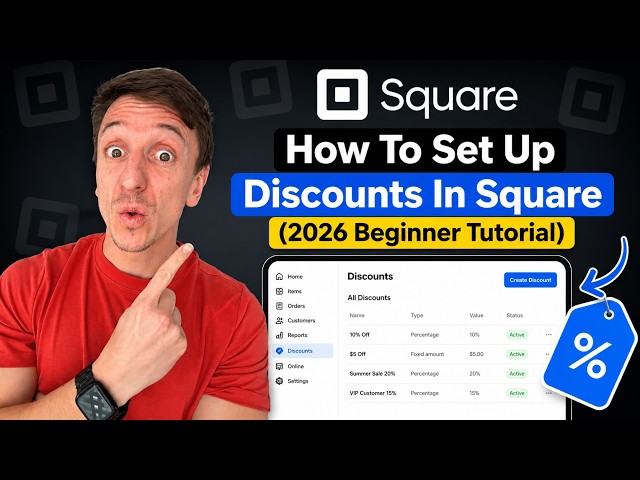 How To Set Up Discounts In Square (2026 Beginner Tutorial)