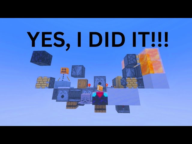 Is a 50 block orbital strike cannon possible? (Minecraft bedrock edition)