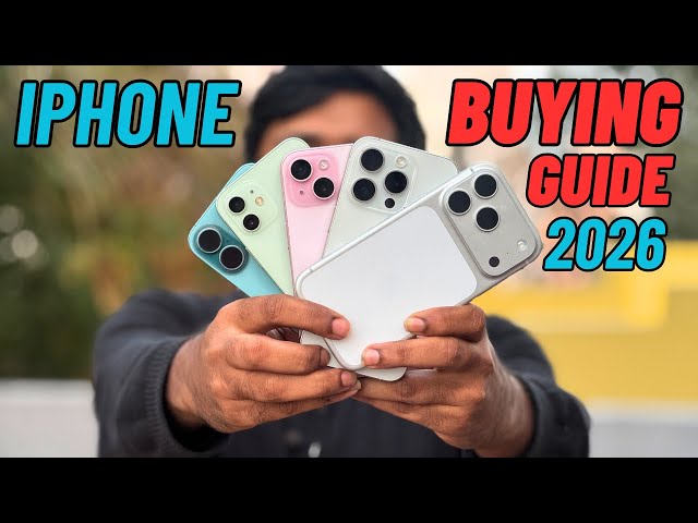 iPhone Buying Guide in 2026 (Tamil) || Which iPhone to buy in 2026?