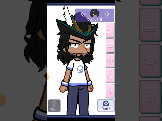|| Making the blackbeard from one piece in gacha club/Nox! || #shorts #onepiece