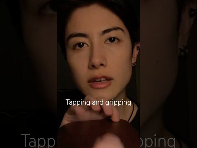 ✨ Tapping and gripping #asmrtriggers