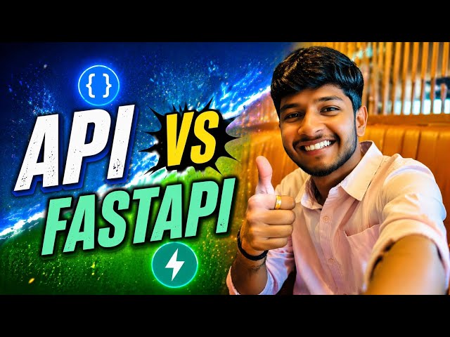 API vs FastAPI - Decoded in 60 seconds 