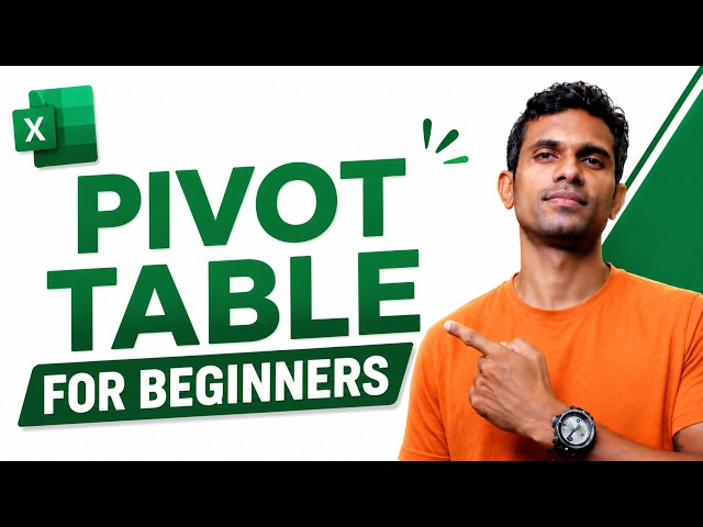 Excel PivotTable for Beginners