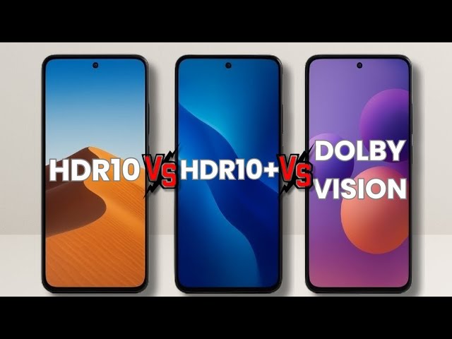 HDR VS DOLBY VISION - REAL DIFFERENCE?