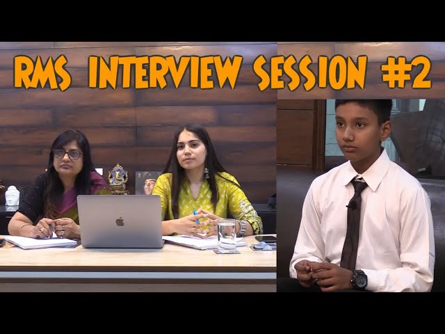 RMS Interview Session - 2 | RMS Entrance Exam Preparation