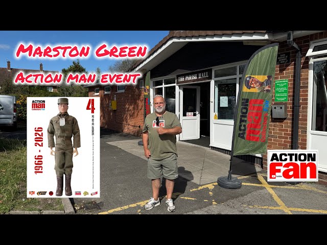 I made it to Marston Green Action Man event Gi Joe Geyperman Falcon