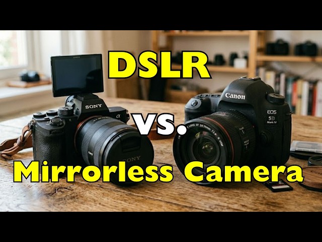 DSLR vs. Mirrorless Cameras: What Actually Changed?