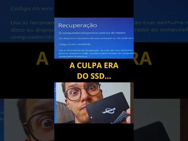 RESOLVIDO! - um dispositivo necessário não está conectado ou não pode ser acessado